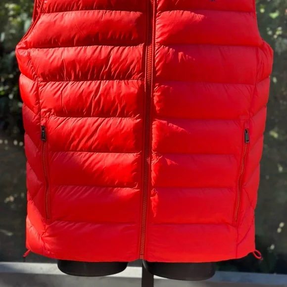 POLO RALPH LAUREN SMALL PONY NYLON PACKABLE PUFFER VEST - Picture 5 of 8